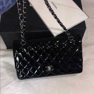 Chanel medium patent bag